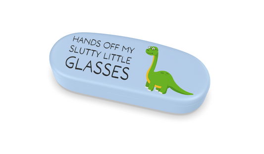 Slutty Little Glasses Dinosaur Case